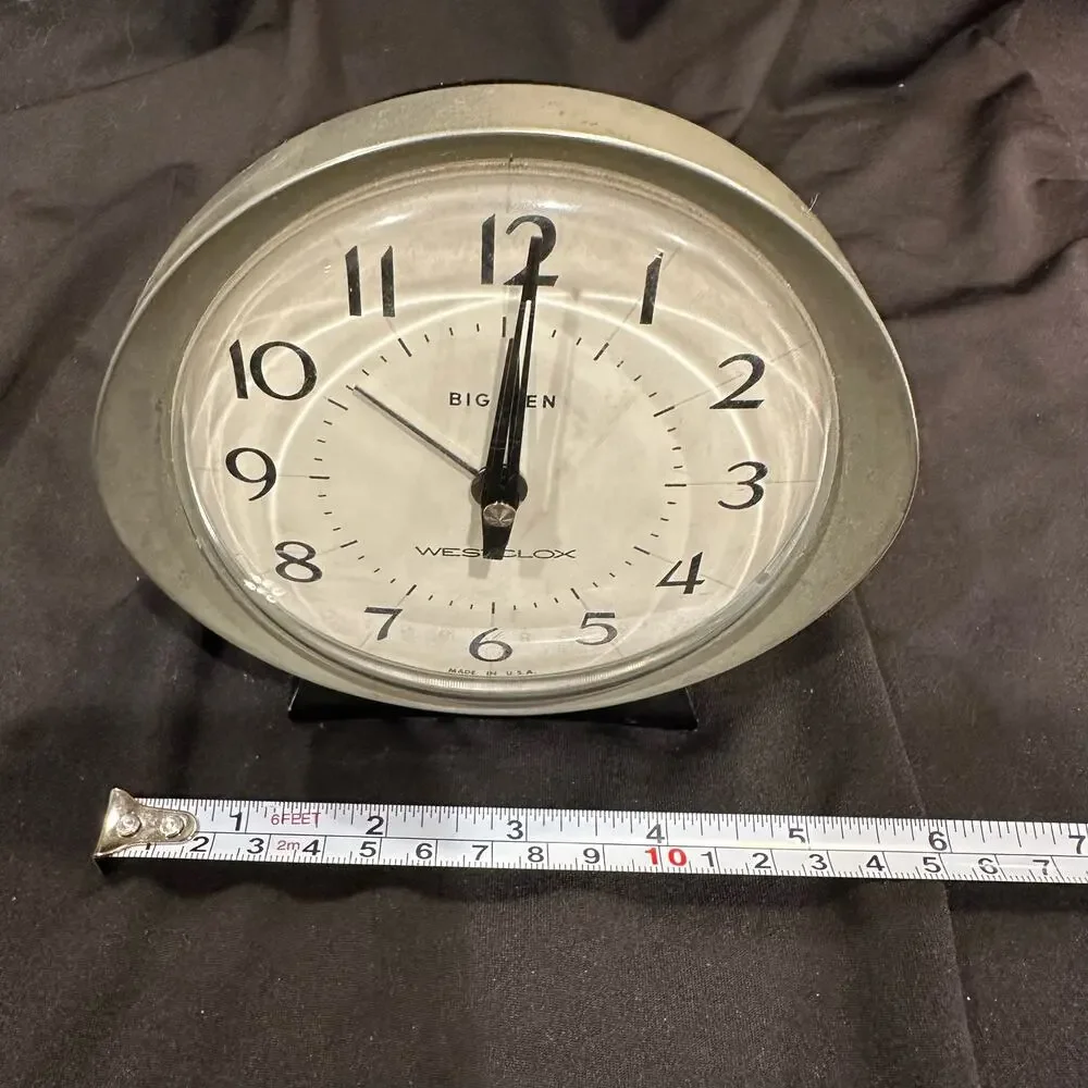 Vintage Westclox Big Ben Alarm Clock MCM Winding